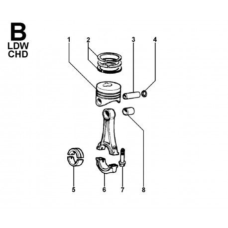 LDW 1503 - BIELLA E PISTONE (B)