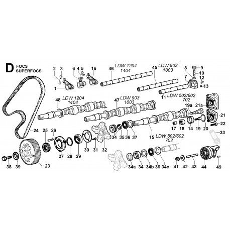 LDW 1404 - DISTRIBUZIONE/REGOLATORE DI GIRI (D)