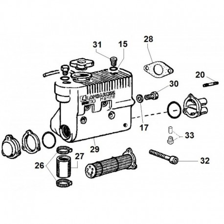 LDW 702M - RADIATORE ACQUA