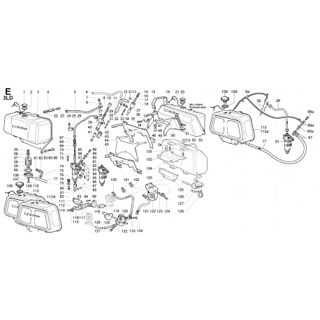 3LD 510-L - CIRCUITO COMBUSTIBILE (E)