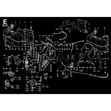 6LD 360-V - CIRCUITO COMBUSTIBILE (E)