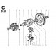 8LD 665-2 - ALBERO GOM./SUPPORTI ALBERO GOM./VOLANO (C)